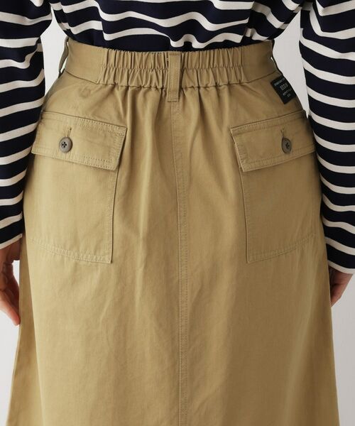 Dessin / デッサン ロング・マキシ丈スカート | 【洗える】ベイカーポケットワークスカート | 詳細14