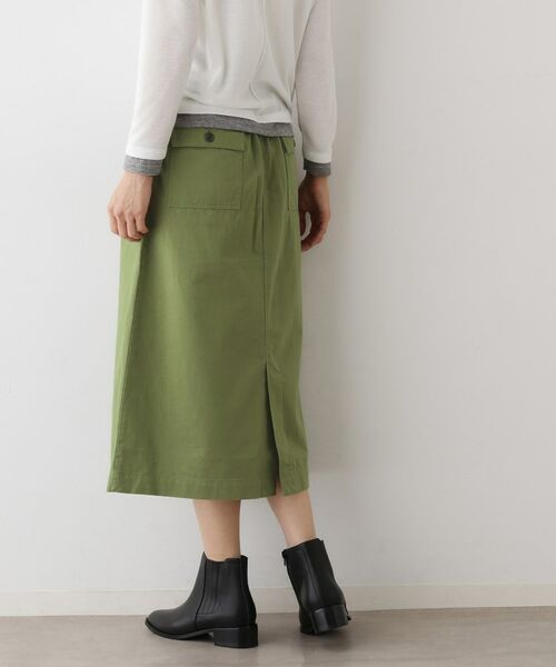 Dessin / デッサン ロング・マキシ丈スカート | 【洗える】ベイカーポケットワークスカート | 詳細2