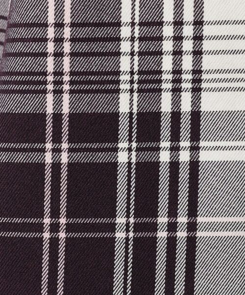 Dessin / デッサン ロング・マキシ丈スカート | 【洗える・ウエストゴム】チェック柄フレアスカート | 詳細13