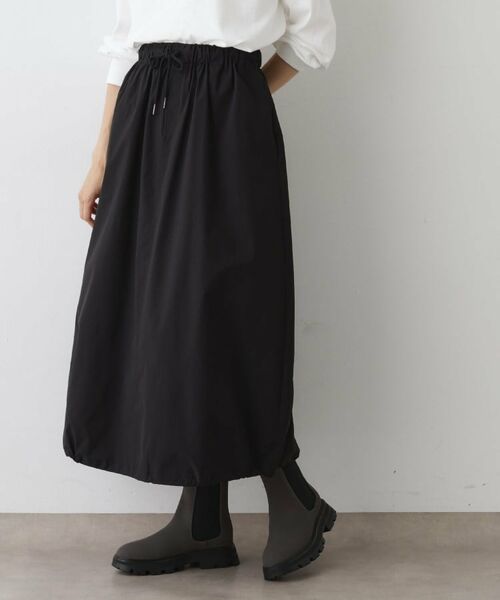 Dessin / デッサン ロング・マキシ丈スカート | 【セットアップ可・洗える】裾スピンドル付きイージースカート | 詳細1