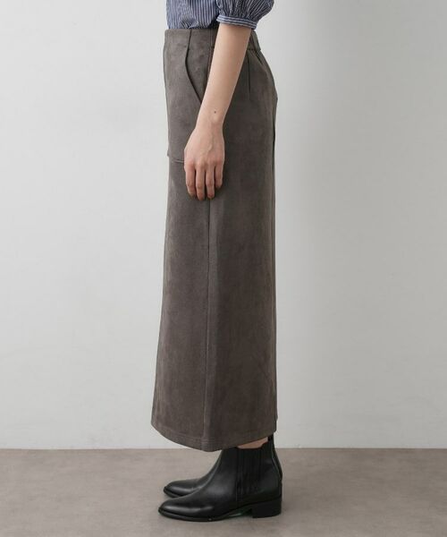 Dessin / デッサン スカート | 【セットアップ可・洗える】マシュマロスウェードスカート | 詳細14