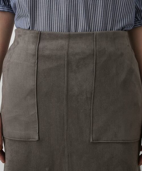 Dessin / デッサン スカート | 【セットアップ可・洗える】マシュマロスウェードスカート | 詳細16