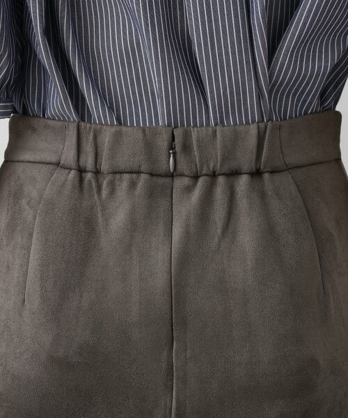 Dessin / デッサン スカート | 【セットアップ可・洗える】マシュマロスウェードスカート | 詳細18