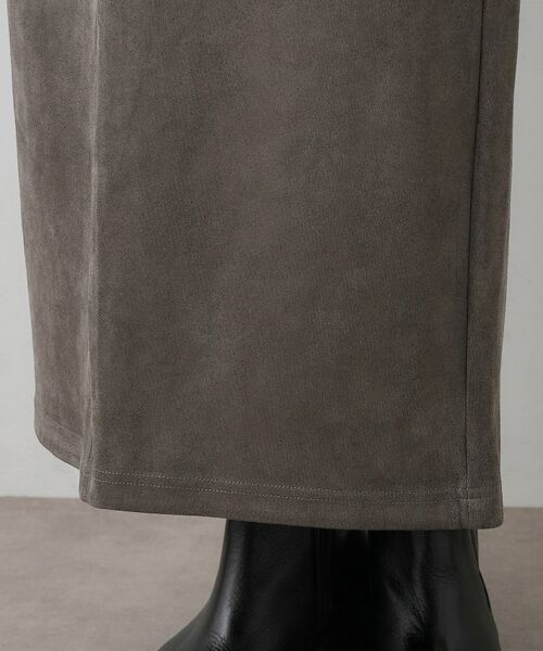 Dessin / デッサン スカート | 【セットアップ可・洗える】マシュマロスウェードスカート | 詳細19