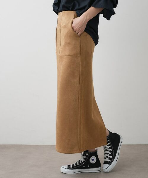 Dessin / デッサン スカート | 【セットアップ可・洗える】マシュマロスウェードスカート | 詳細5