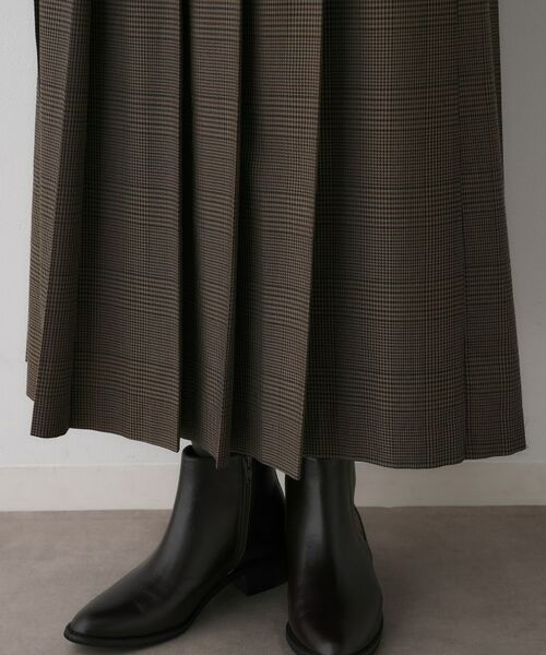 Dessin / デッサン ロング・マキシ丈スカート | 【洗える】ワイドプリーツスカート | 詳細20