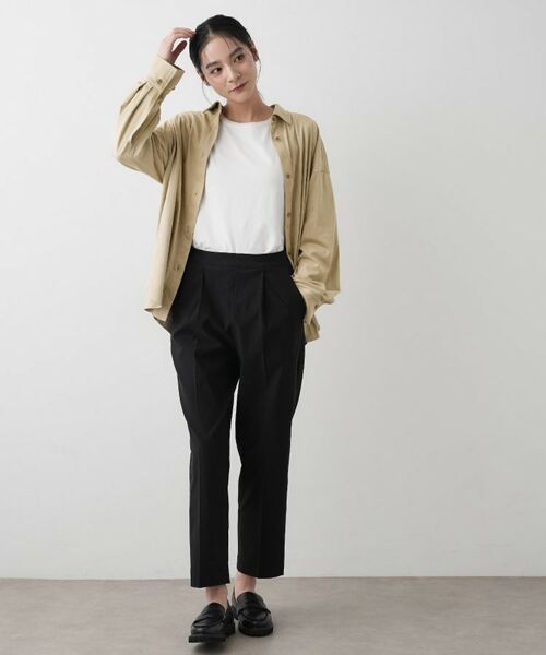 Dessin / デッサン シャツ・ブラウス | 【洗える】ストレッチスウェードライクシャツ | 詳細7