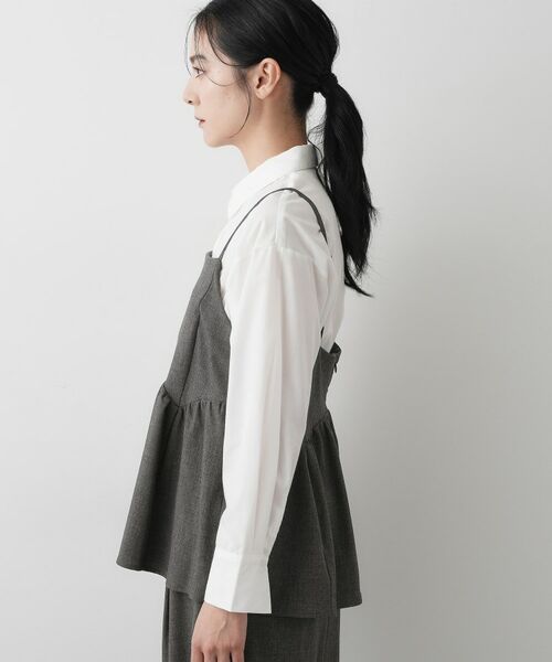 Dessin / デッサン キャミソール・チューブトップ | 【セットアップ可・洗える】ギャザーレイヤードキャミソール | 詳細10