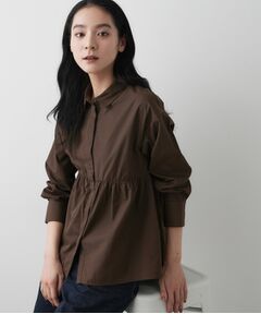 Dessin / デッサン シャツ・ブラウス | 【洗える】ペプラムブラウス