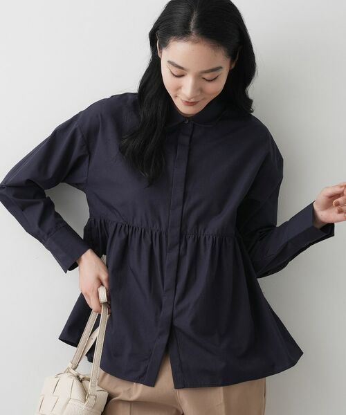 Dessin / デッサン シャツ・ブラウス | 【洗える】ペプラムブラウス | 詳細10