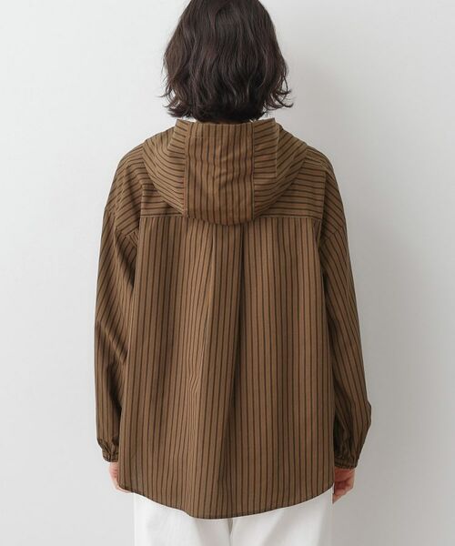 Dessin / デッサン シャツ・ブラウス | 【洗える】ストライプフードブラウス | 詳細15