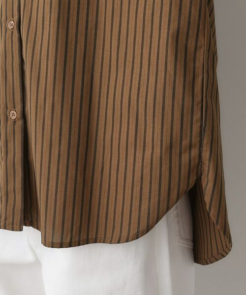 Dessin / デッサン シャツ・ブラウス | 【洗える】ストライプフードブラウス | 詳細18