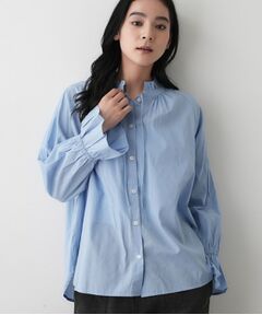 Dessin / デッサン シャツ・ブラウス | 【洗える】フリルネックシャツ