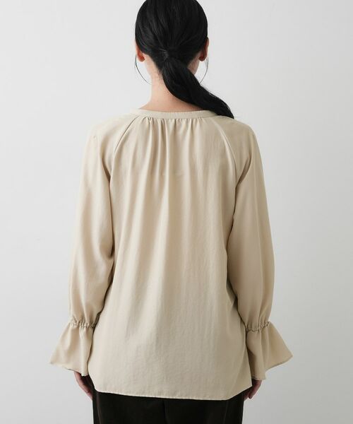 Dessin / デッサン シャツ・ブラウス | 【洗える】フィブリルフリルブラウス | 詳細15