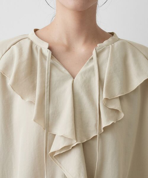 Dessin / デッサン シャツ・ブラウス | 【洗える】フィブリルフリルブラウス | 詳細16