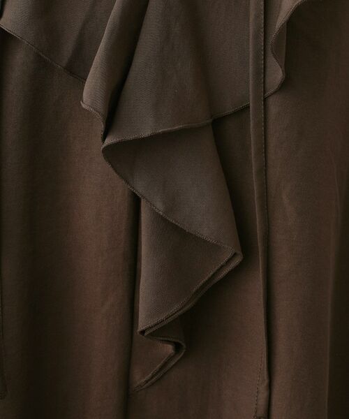 Dessin / デッサン シャツ・ブラウス | 【洗える】フィブリルフリルブラウス | 詳細4