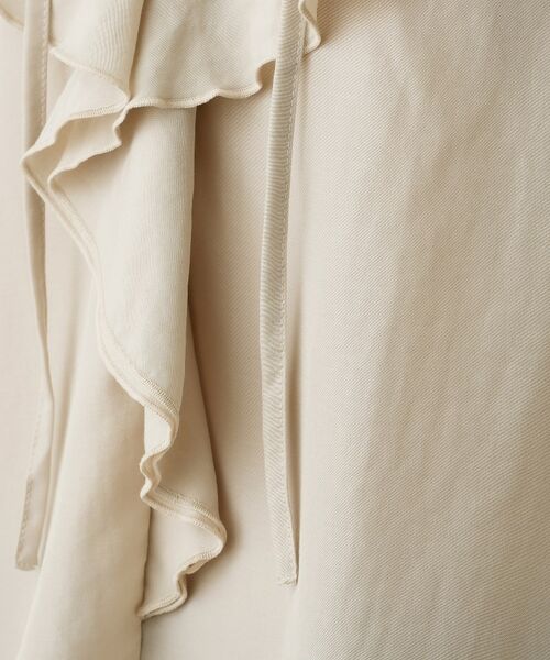 Dessin / デッサン シャツ・ブラウス | 【洗える】フィブリルフリルブラウス | 詳細8