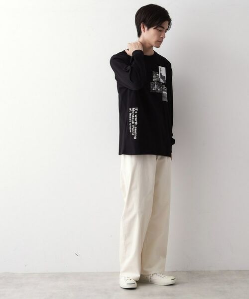 Dessin / デッサン カットソー | 【洗える】オーガニック天竺フォトロンT | 詳細7