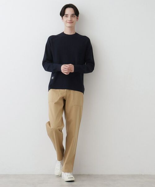 Dessin / デッサン ニット・セーター | 【洗える】コットンカシミヤワッフルプルオーバー | 詳細10