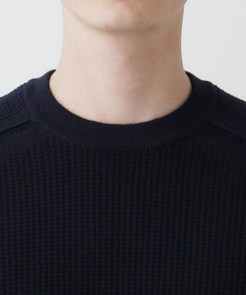 Dessin / デッサン ニット・セーター | 【洗える】コットンカシミヤワッフルプルオーバー | 詳細16