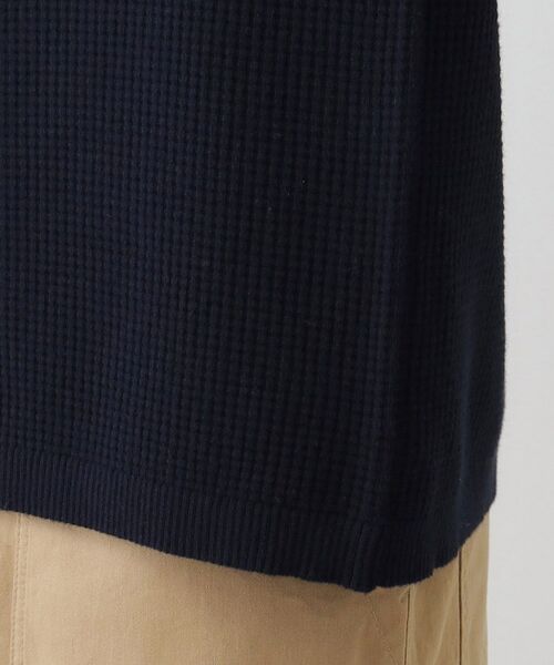 Dessin / デッサン ニット・セーター | 【洗える】コットンカシミヤワッフルプルオーバー | 詳細18