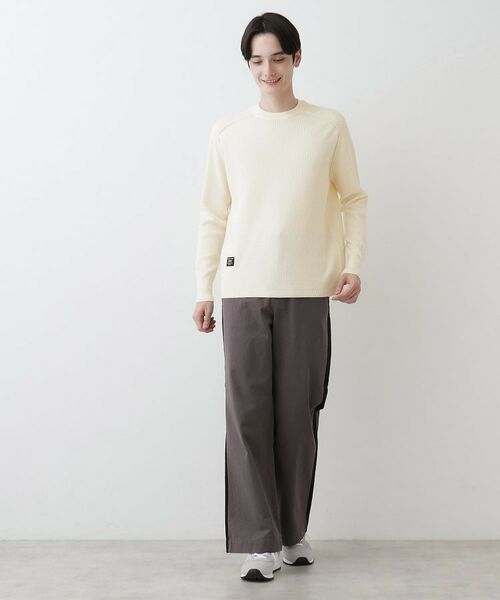 Dessin / デッサン ニット・セーター | 【洗える】コットンカシミヤワッフルプルオーバー | 詳細2