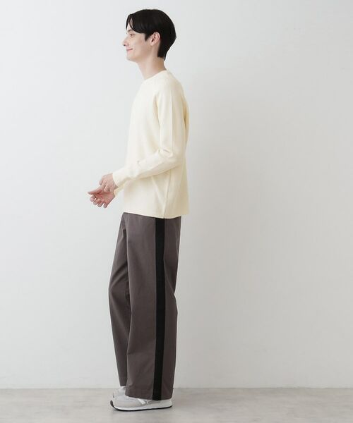 Dessin / デッサン ニット・セーター | 【洗える】コットンカシミヤワッフルプルオーバー | 詳細3