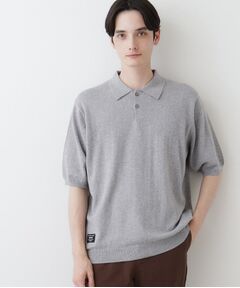 Dessin / デッサン ニット・セーター | 【洗える】襟付き半袖ニット