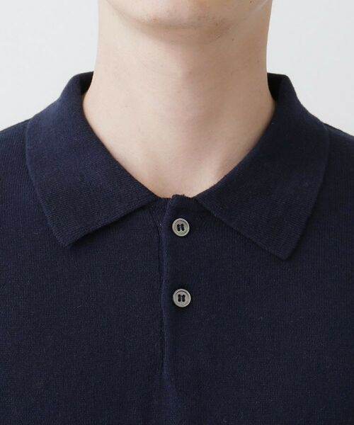 Dessin / デッサン ニット・セーター | 【洗える】襟付き半袖ニット | 詳細12