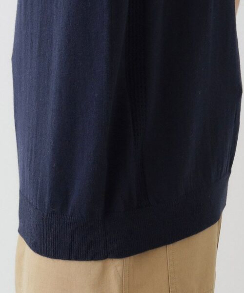 Dessin / デッサン ニット・セーター | 【洗える】襟付き半袖ニット | 詳細14