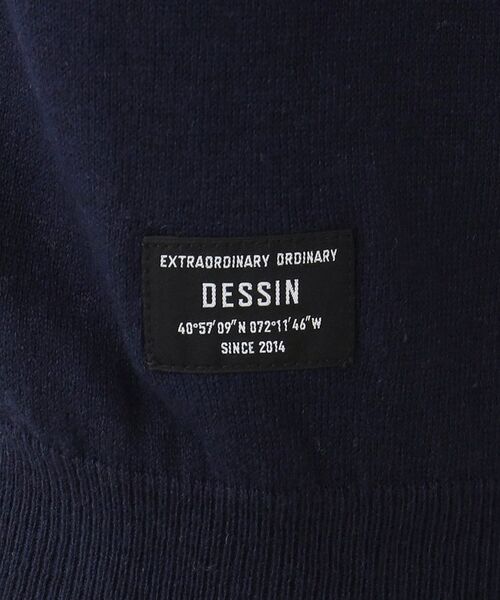 Dessin / デッサン ニット・セーター | 【洗える】襟付き半袖ニット | 詳細15