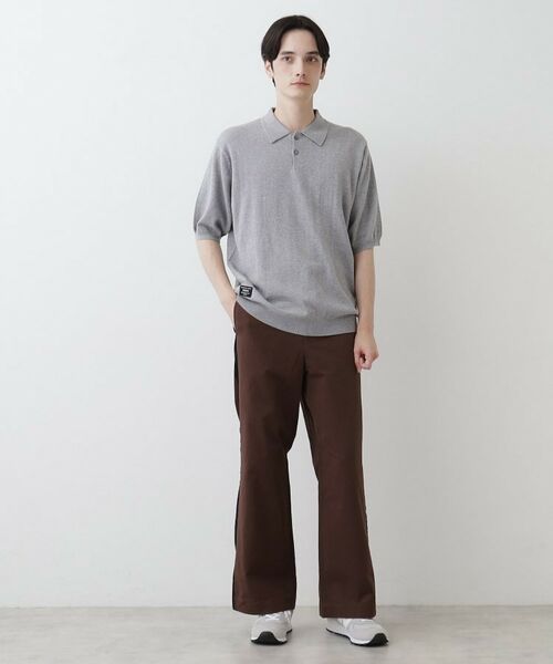 Dessin / デッサン ニット・セーター | 【洗える】襟付き半袖ニット | 詳細2