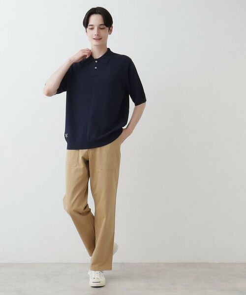 Dessin / デッサン ニット・セーター | 【洗える】襟付き半袖ニット | 詳細6