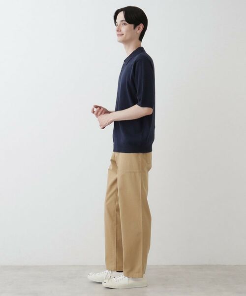 Dessin / デッサン ニット・セーター | 【洗える】襟付き半袖ニット | 詳細7