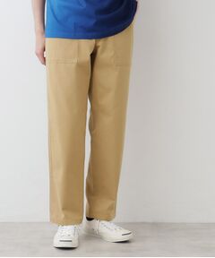 Dessin / デッサン パンツ | 【洗える】コットンツイルパンツ