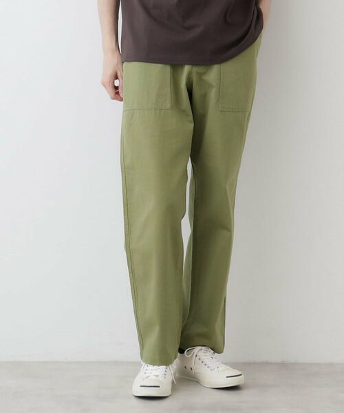 Dessin / デッサン パンツ | 【洗える】コットンツイルパンツ | 詳細1