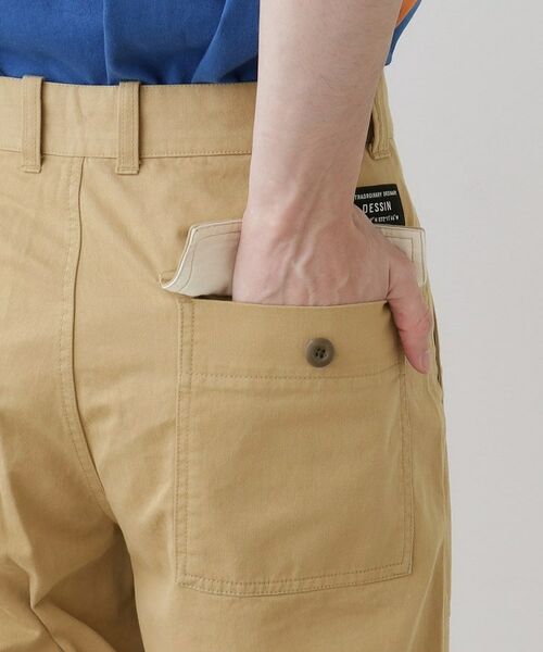 Dessin / デッサン パンツ | 【洗える】コットンツイルパンツ | 詳細13