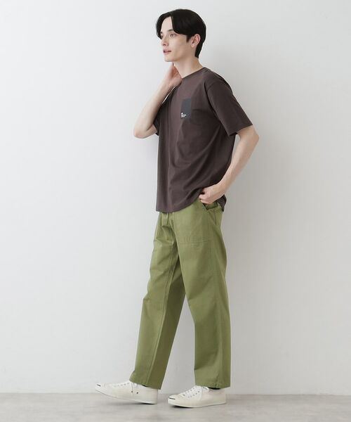 Dessin / デッサン パンツ | 【洗える】コットンツイルパンツ | 詳細3