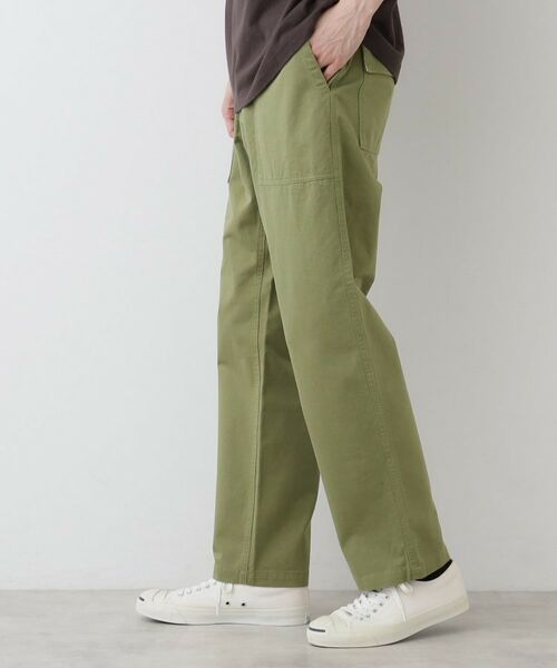 Dessin / デッサン パンツ | 【洗える】コットンツイルパンツ(カーキ(027))