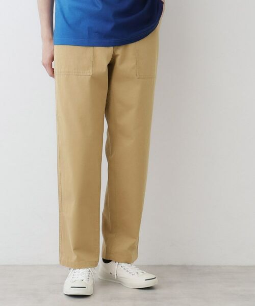 Dessin / デッサン パンツ | 【洗える】コットンツイルパンツ(ベージュ(052))