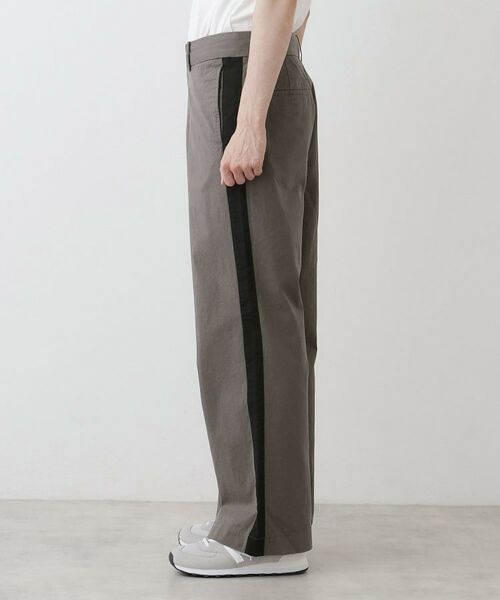 Dessin / デッサン パンツ | 【洗える】コットンツイルサイドライン入りパンツ | 詳細10