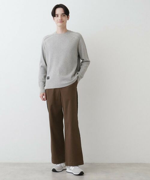 Dessin / デッサン パンツ | 【洗える】コットンツイルサイドライン入りパンツ | 詳細2