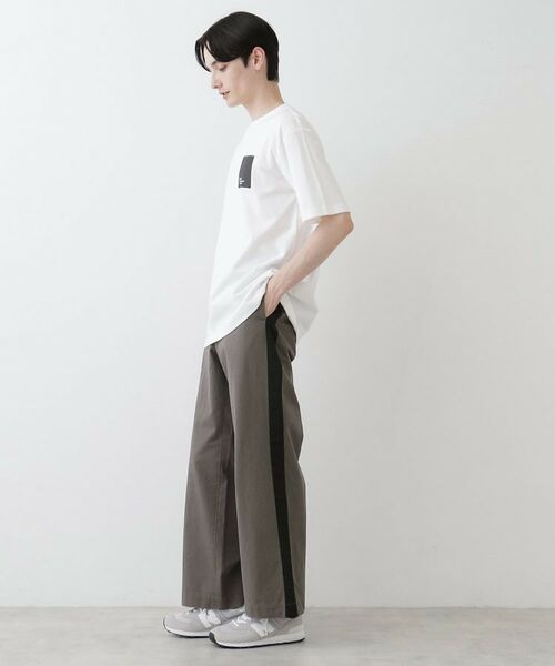 Dessin / デッサン パンツ | 【洗える】コットンツイルサイドライン入りパンツ | 詳細7