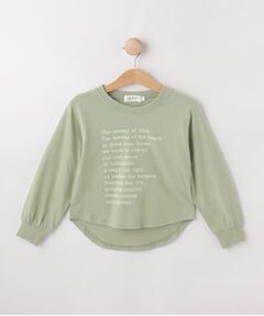 Dessin / デッサン カットソー | 【リンクコーデ/洗える】メッセージロゴ入りTシャツ