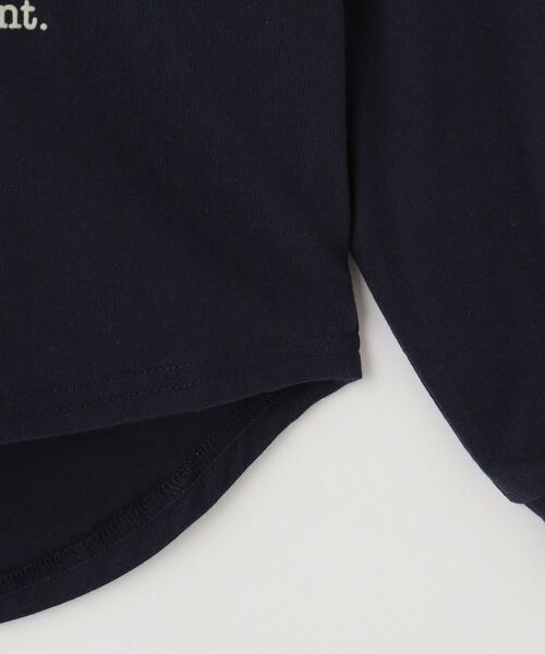 Dessin / デッサン カットソー | 【リンクコーデ/洗える】メッセージロゴ入りTシャツ | 詳細5