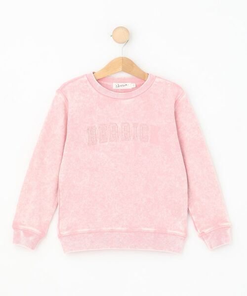 Dessin / デッサン スウェット | 【リンクコーデ/洗える】ピグメント裏毛トレーナー(ピンク(072))
