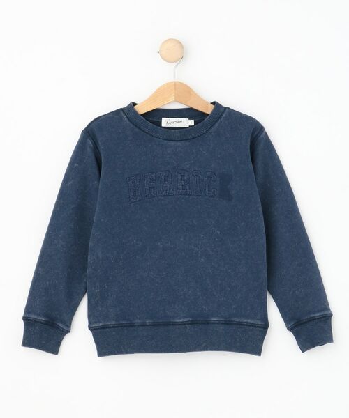 Dessin / デッサン スウェット | 【リンクコーデ/洗える】ピグメント裏毛トレーナー(ネイビー(094))