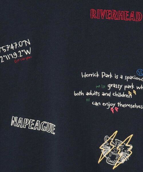 Dessin / デッサン Tシャツ | 【リンクコーデ/洗える】刺繍Tシャツ | 詳細8