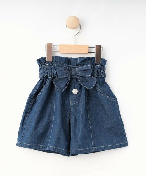 Dessin / デッサン ショート・ハーフ・半端丈パンツ | 【洗える】ライトデニムキュロット | 詳細1