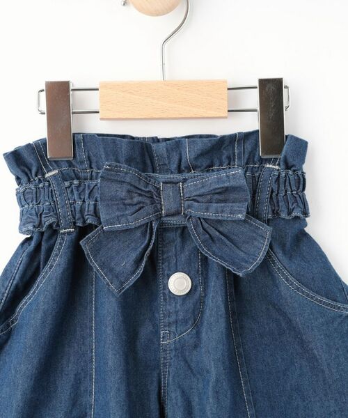 Dessin / デッサン ショート・ハーフ・半端丈パンツ | 【洗える】ライトデニムキュロット | 詳細3